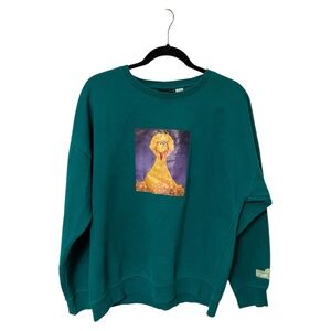 H&M Sesame Street Big Bird Pullover Sweatshirt - Size M | EUC |